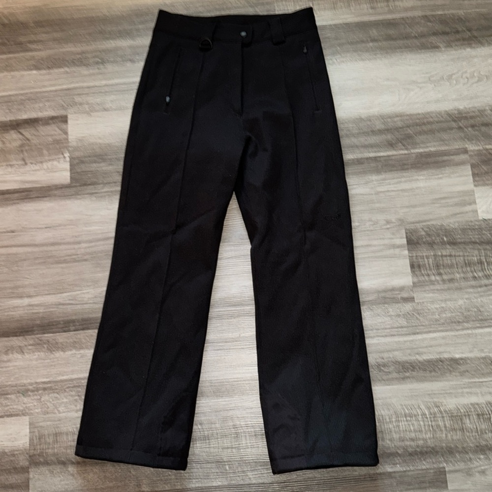 Marker black snow pants ski womens 10 sledding snowboarding aqua guard like new